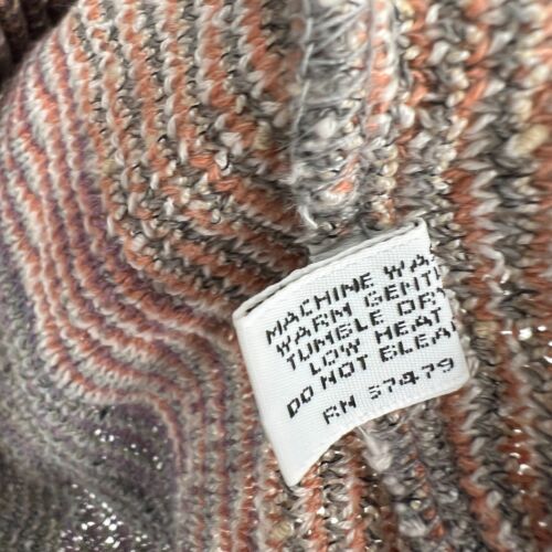 St. Croix Knits Sweater Mens M Vintage Geometric Loud Print Diamond Grandpa - Picture 4 of 7