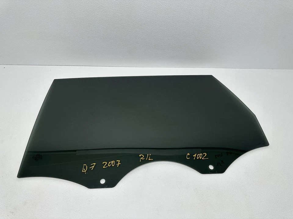 2007-2010 AUDI Q7 4L QUATTRO SUV REAR LEFT DRIVER DOOR WINDOW GLASS TINTED OEM - Image 3 of 4