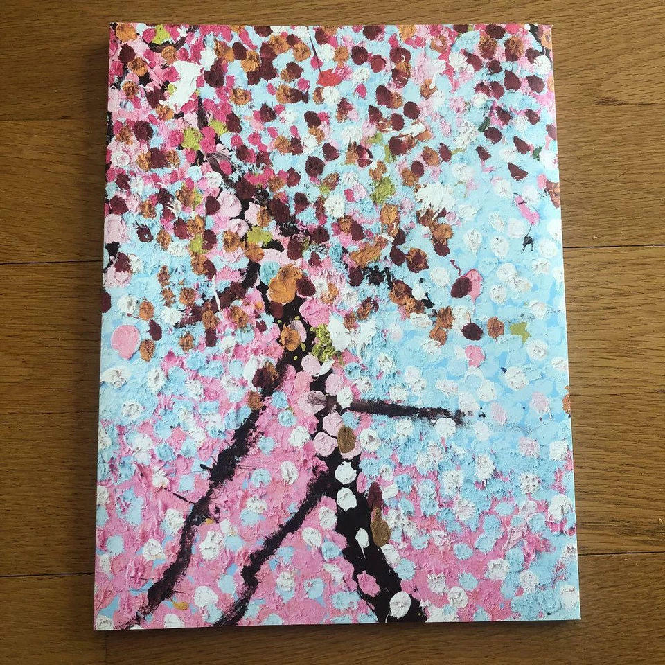 Выставка цветов вишни Дэмиена Херста 2022 официальный каталог фондирование Cartier - Изображение 2 из 2