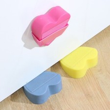 3pcs Heart Shape Door Stop Children Bedroom Doors Stopper Wedge Anti-collision