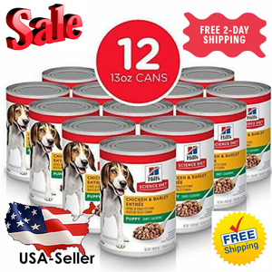 science diet chicken and barley canned dog food