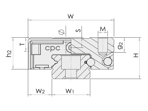 Linearwagen MR 12 ML-ZZ Blockmodell inkl. Schmiersystem - Bild 2 von 4