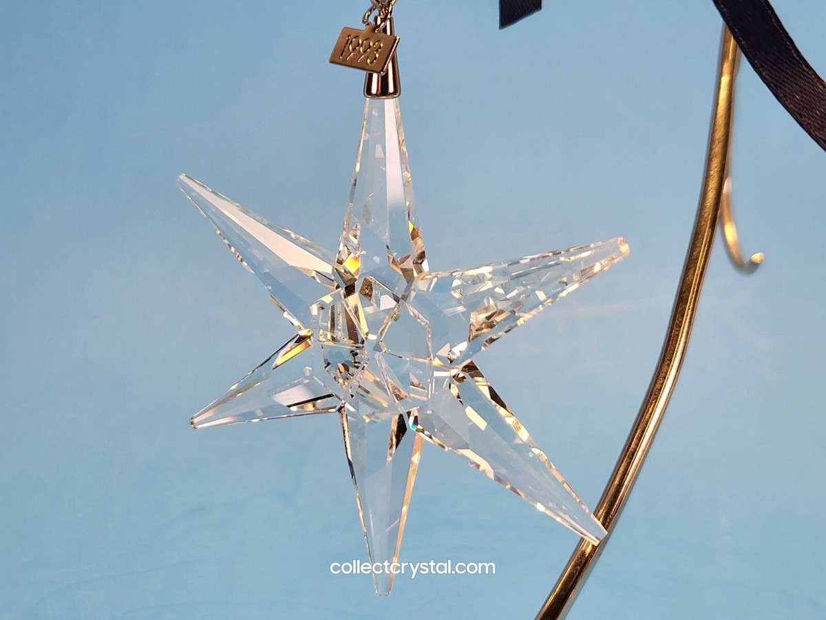 SWAROVSKI 1993 the 3rd ANNUAL CHRISTMAS ORNAMENT USA VERSION SWAROVSKI 1993 the 3rd ANNUAL CHRISTMAS ORNAMENT USA VERSION