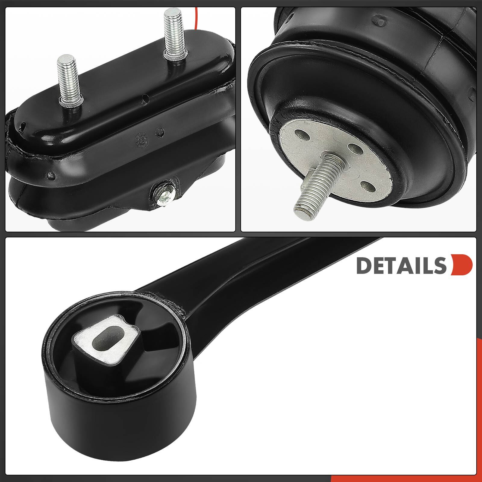 3x Engine Motor Mount & Transmission & Torque Strut Mount for Buick Lucerne DTS