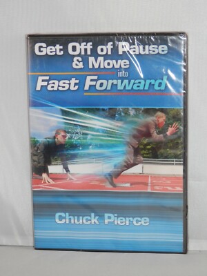 Get Off of Pause & Move into Fast Forward Audio CD Chuck Pierce Religious Sealed
