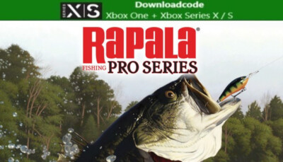 NEU für XBOX One Series X S Spiel Rapala Fishing Pro Series Game Key Code Email