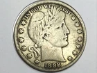 1898 Barber Half Dollar in fine