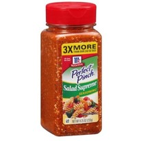 McCormick Perfect Pinch Salad Supreme Seasoning, 8.25 oz Packaging May Vary 