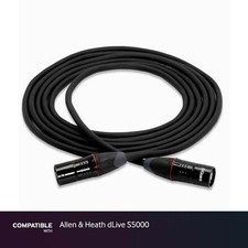 Hosa 25-foot EtherCON Cable for Allen  Heath dLive S5000