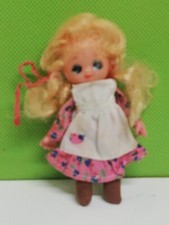 CANDY CANDY POLISTIL MINI FIAMMIFERINO BAMBOLA ABITO ROSA DOLL VINTAGE 