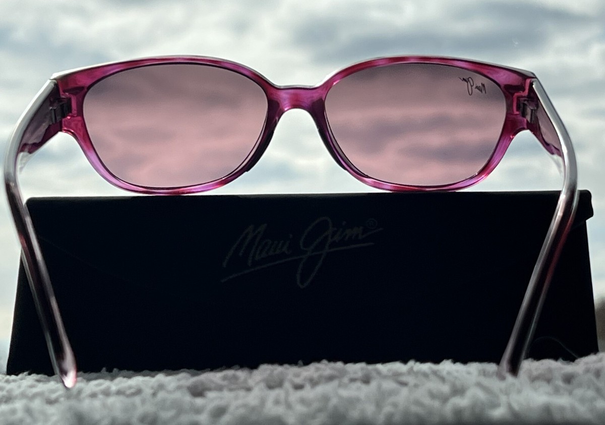 Maui Jim Anini Beach MJ 269 28A Translucent Pink Frame- Maui Rose