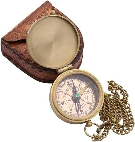 Brass Compass, Father’s Birthday Gifts, Father’s compass, Retirement Gifts - Picture 4 of 5