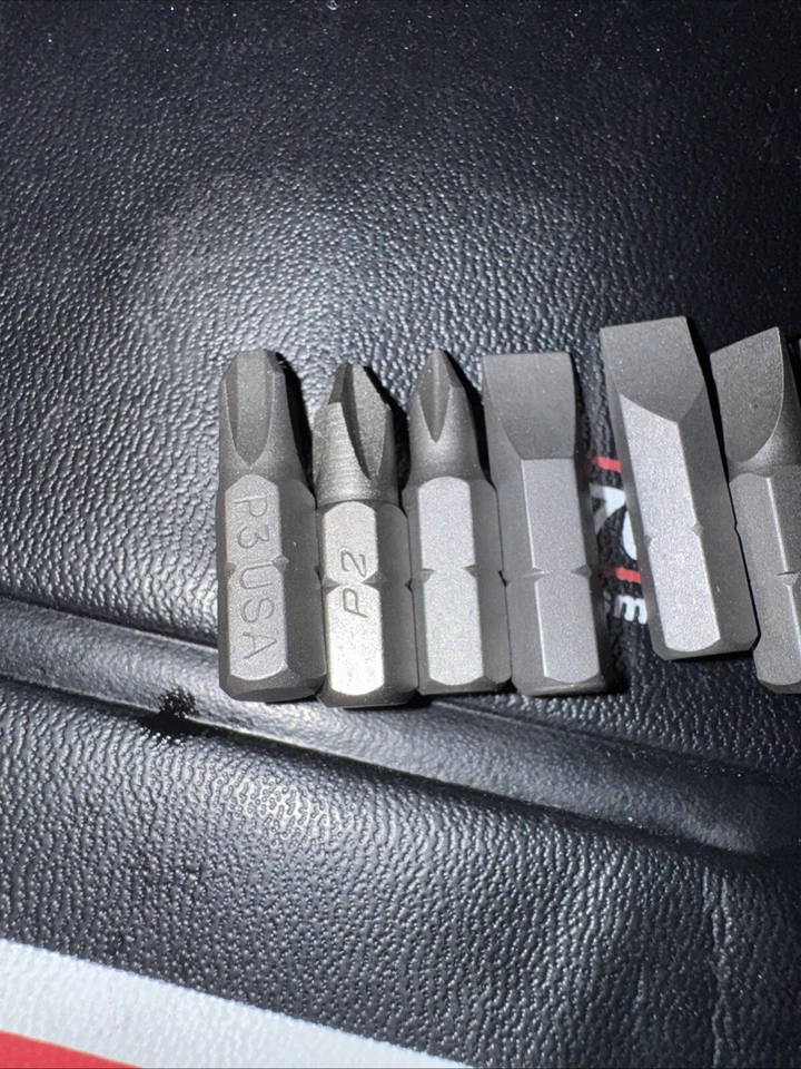 OEM Sears Craftsman USA Nos 11pc Bit Set Mechanics Tool Sets Phillips Flat Torx - Image 2 of 4