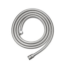 2M Solid Stainless Steel With Chrome Plate Double Lock Shower Hose