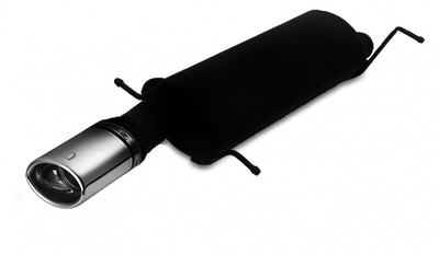 muffler for Citroen Xsara HB 1.8i 66kW 74kW 1997-1999 Single Oval Tip 95x65mm