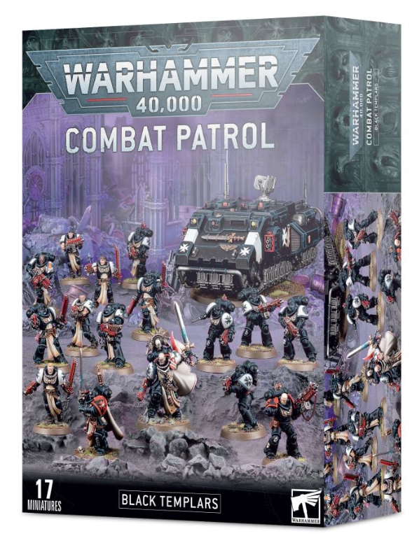 Black Templars Combat Patrol Warhammer 40K Space Marines Crusader