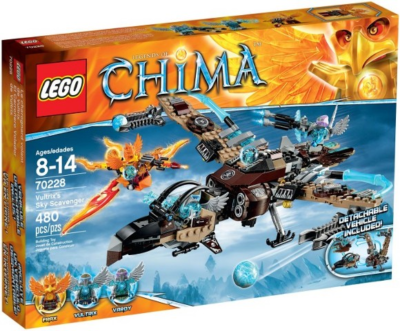 Lego Vultrix's Sky Scavenger 70228 LEGENDS OF CHIMA Minifigure