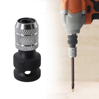 Hex Ratsche Sockel Adapter Humanisiertes Design Rutschfest Schnellverschluss Neu