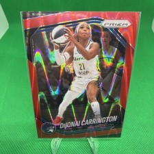 2025 WNBA Panini Prizm Red Wave #9 DiJonai Carrington 13/249