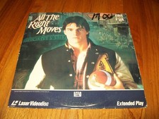 ALL THE RIGHT MOVES Laserdisc LD GOOD CONDITION VERY RARE TOM CRUISE STARS 