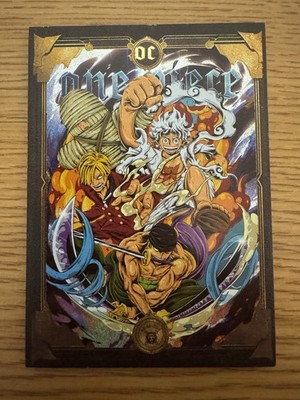 Gear 5 Luffy, Sanji, And Zoro ONE PIECE CCG Rare Case Hit Serial 80/138!