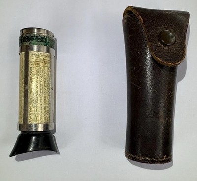 BIWE Extinction Type Exposure Meter Photography German 1930-1950 Vintage