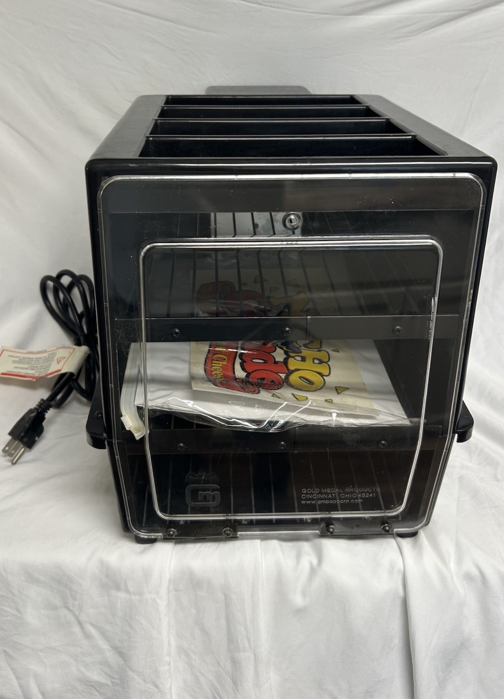 Commercial El Nacho Grande Nacho Cheese Cup Warmer Machine 5330 Vtg Gold Medal
