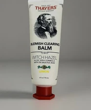 Thayers Blemish Clearing Balm with Witch Hazel and salicylic acid 4oz sealed.