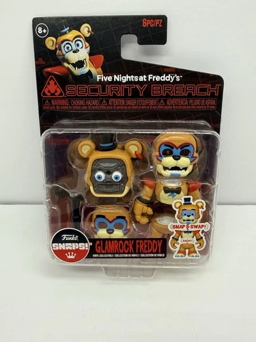 Five Nights at Freddy's Glamrock Freddy Funko FNAF Snap New Sealed