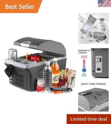 Portable 14L Thermoelectric Cooler/Warmer for Cars & RVs - Easy Travel Solution