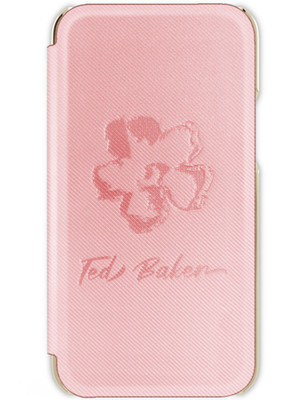 Ted Baker Apple iPhone 11 Pink Magnolia Folio Spiegel Handyhülle (Neu) - Kostenloser Versand