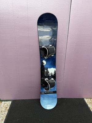 Burton Cruzer Snowboard 159W Wide w/ Flow Bindings All Mountain Men s