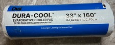 Dura-Cool Evaporative Cooler Pad NIP 33x160 In. Blue Buy More 3079