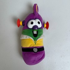 Gund Veggie Tales Larryboy Vegetables Super Cucumber Bean Bag Plush