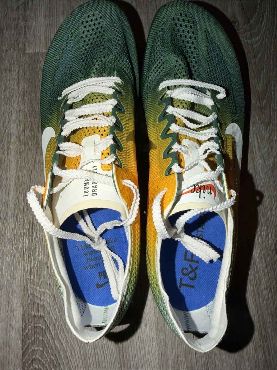 Size 7 - Mens Nike ZoomX Dragonfly 2 Track Spikes Steve Prefontaine - IB7724-341 Nike Mens Cleats ZoomX Dragonfly 2 Steve Prefontaine IB7724  main image 4