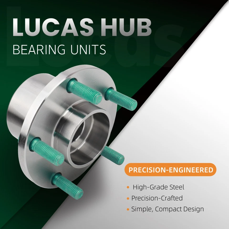 Par Lucas: 2 cojinetes de cubo de rueda delantera izquierda derecha nuevos para Volvo V50 C70 C30 S40 Foto 2 de 4