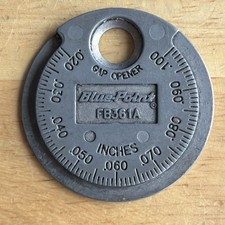 Blue Point Tools Spark Plug Gapper Gauge Checker Tool SAE and Metric FB361A USA