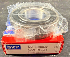 1 NEW SKF 6206-RSJEM DEEP GROOVE BALL BEARING NIB MAKE OFFER