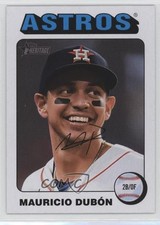 2024 Topps Heritage Short Print White Border Mauricio Dubon Dubón #17 0y5c