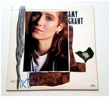 Amy Grant Signed Autographed Lead Me On Album Cover ACOA