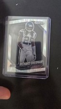 RICHARD SHERMAN 2025 Prizm Black FOTL White /249 Color Match