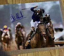 JUNIOR ALVARADO SIGNED AUTOGRAPH 8x10 PHOTO PICTURE  SOVEREIGNTY JOCKEY 🏇