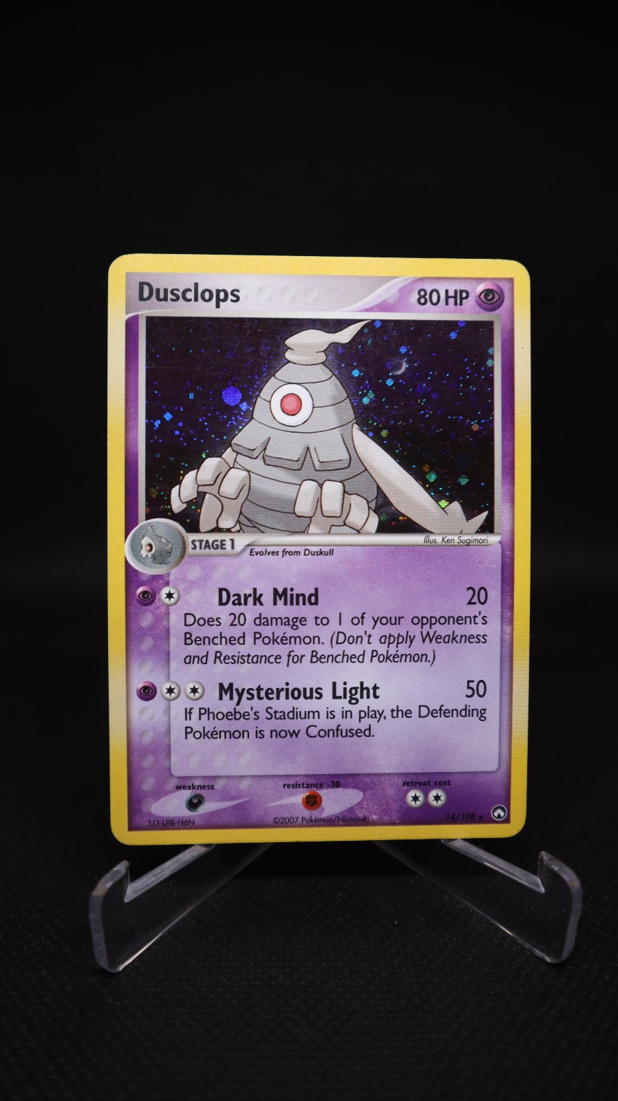 Dusclops 14/108 Power Keepers Holo LP