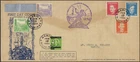 Philippines Japanese Occupation FDC Feb 17 1944 Manila Republika Pilipinas
