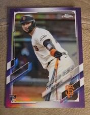 2021 Topps Update Chrome Purple Refractor #USC86 Joey Bart RC Giants