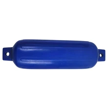 Polyform G-4 Marine Boat Fender 6.5" D x 22" Blue Twin Eye Cylindrical