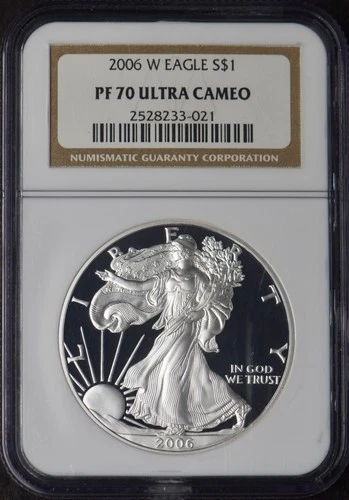 2006-W American Silver Eagle - NGC PF70 Ultra Cameo - ✪COINGIANTS✪