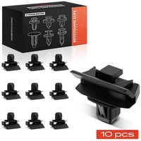 Frankberg 10X NYLON-CLIP Schwarz StoßFÄNger Passend FüR Toyota Highlander