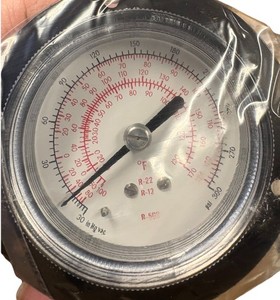 New, Whole Case Of Combination Pressure Gauges For HVAC Systems, 30-0-300 PSI.
