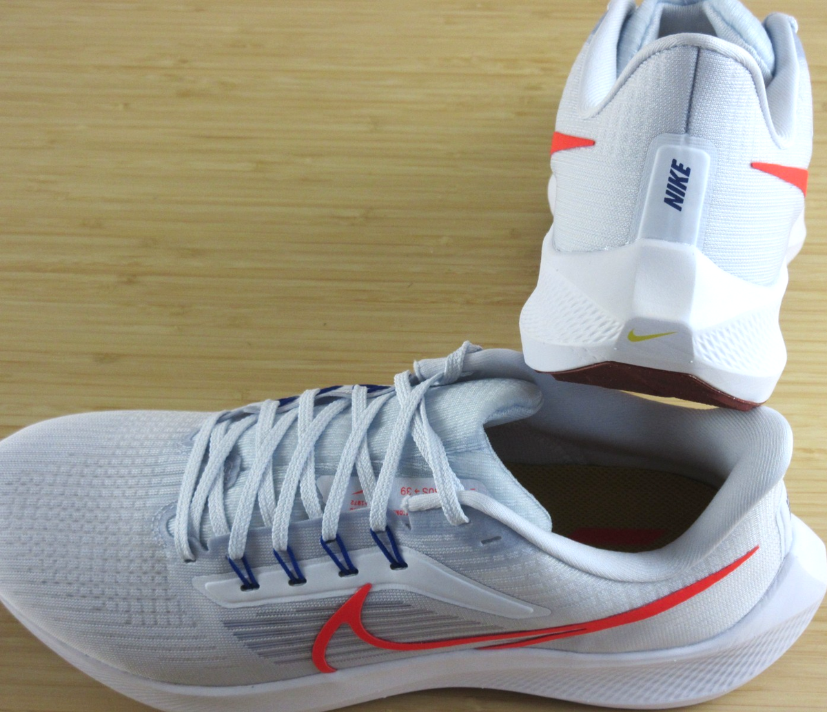 Nike Men\'s Air Zoom Pegasus 39 Running Shoes  Grey Crimson Red Size 13 Nike Pegasus 41 Men main image 3